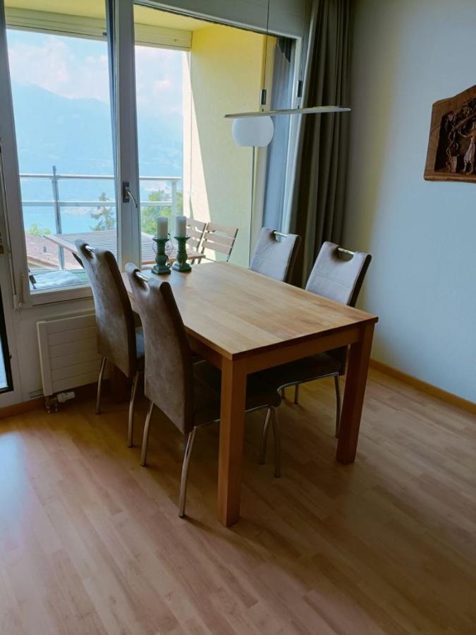 Wohnung Mit See Und Bergsicht Im Vier Sterne Hotel Beatenberg Exterior foto
